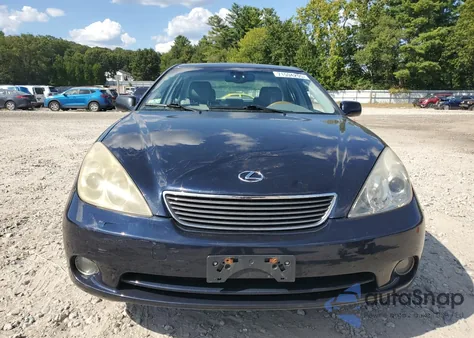 2005 Lexus Es 330 из США, поврежденный, VIN JTHBA30G655088744